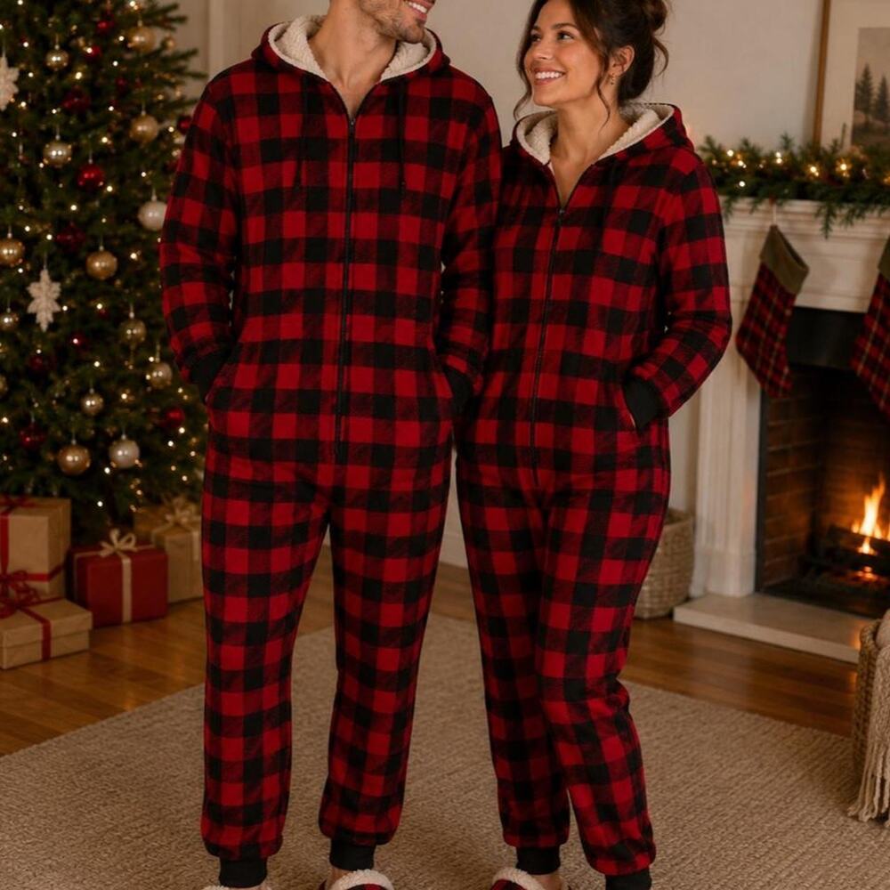 Jelly jammies red and black